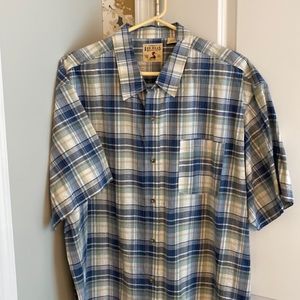 Red Head casual button down